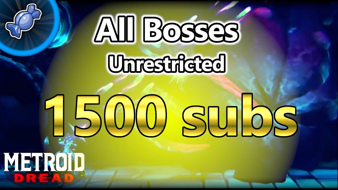 Thank you for 1500 subs! - All Bosses for WR grind