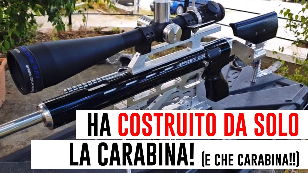 Ha costruito da solo la carabina FULL POWER! È possibile??