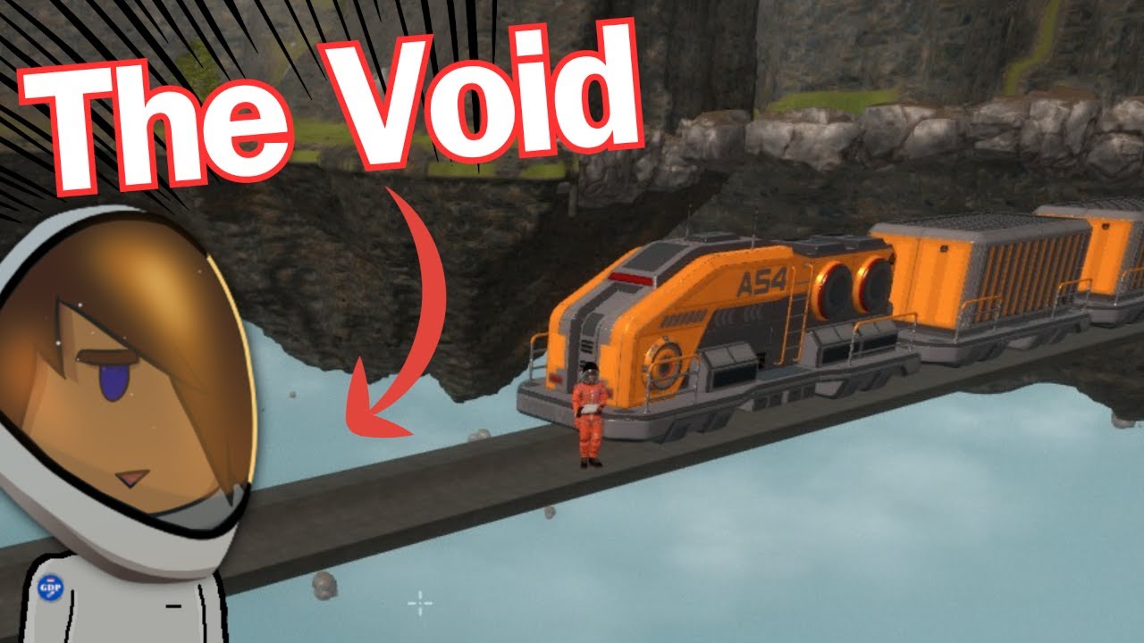 Building a TRAIN Floating Over the VOID - Eden Crafters (Aetheria)