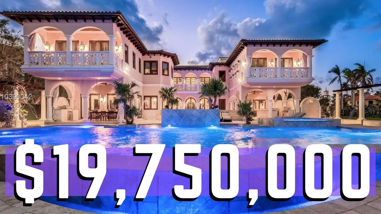 Inside this MASSIVE Miami Beach MEGA Mansion For Sale at $19.7 MILLION
