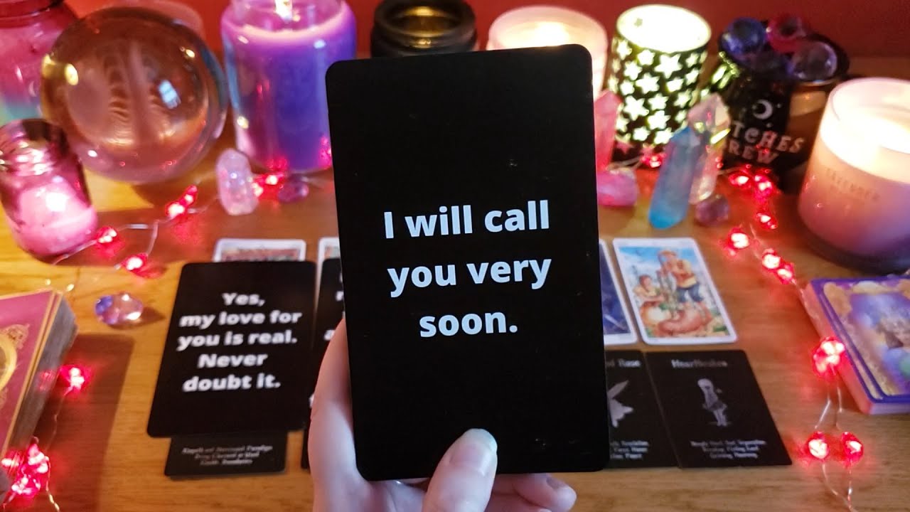 HIS NEXT ACTIONS TOWARDS YOU 📞🥰💌❤️ *Pick A Card* Love Tarot Psychic Reading Twin Flame Ex ASMR