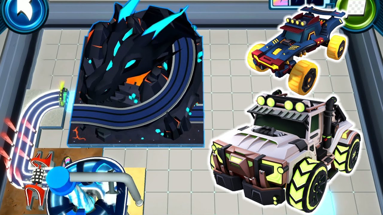 Hot Wheels: Racecraft Build & Race New Build Rumble And Junko
