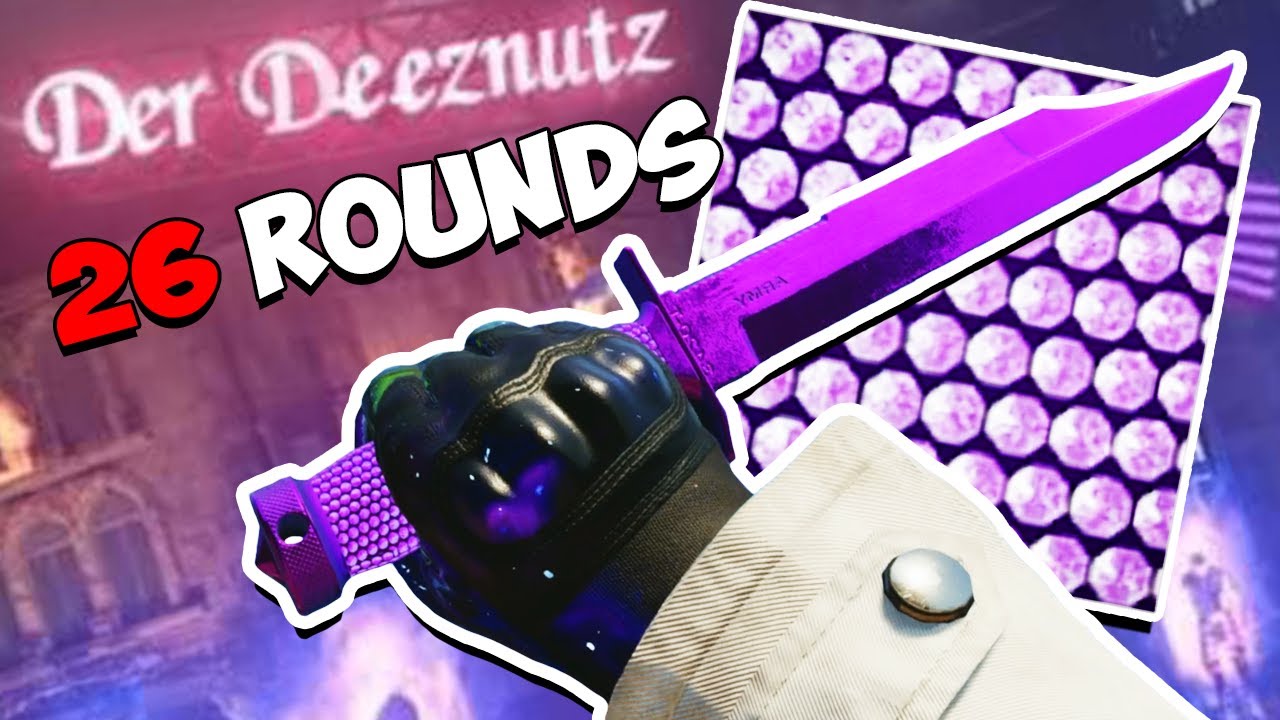 Getting the KNIFE Plague Diamond in UNDER 30 Rounds (Cold War Zombies)