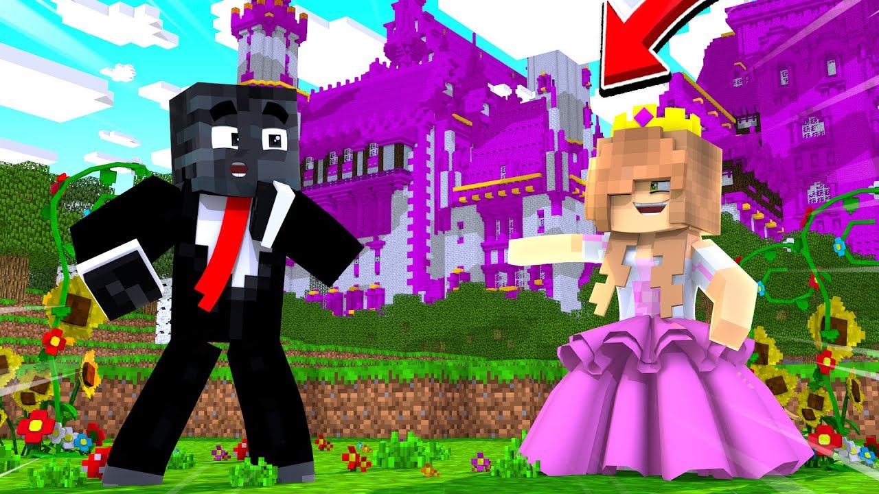 WIR FINDEN DAS GEHEIME SCHLOSS EINER MINECRAFT PRINZESSIN! 😨