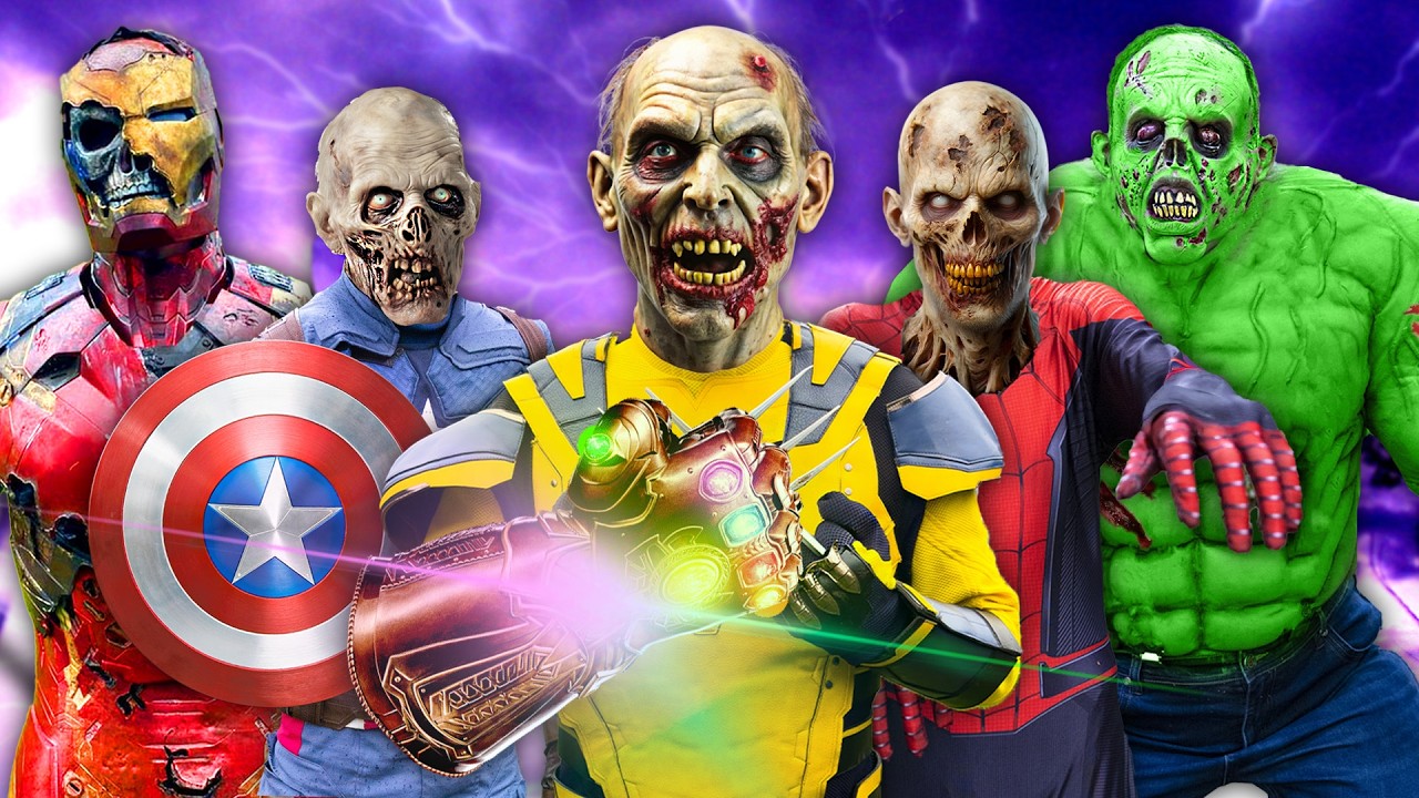 Marvel Zombies VS The Infinity Stones!