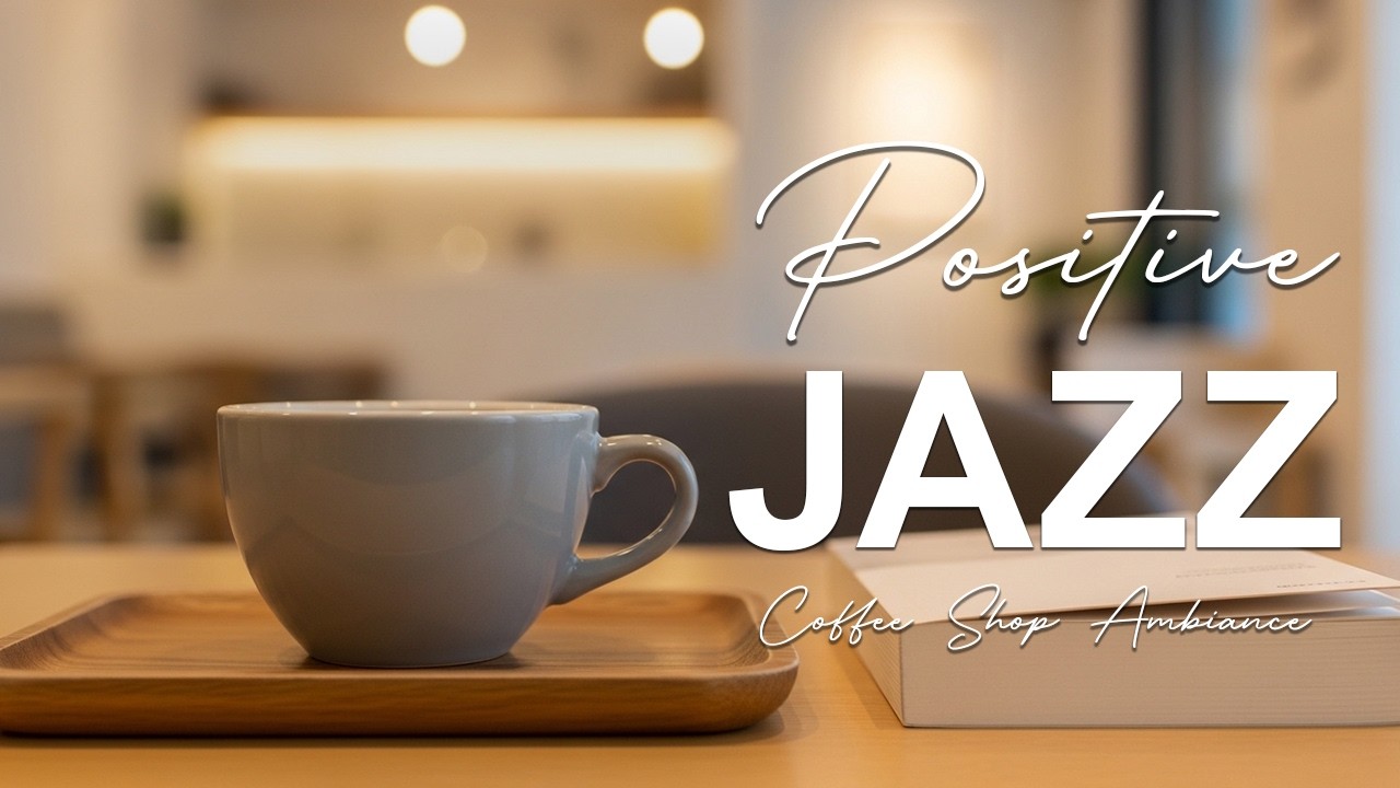 Positive Jazz 🎶 Coffee Shop Ambiance Bossa Nova for Peaceful Study, Gentle Work and Easy Mood