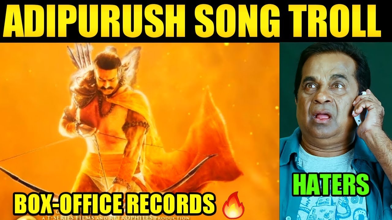 AdiPurush Song | AdiPurush Teaser | AdiPurush Song Reaction | Prabhas | AdiPurush | 7g Trolls |
