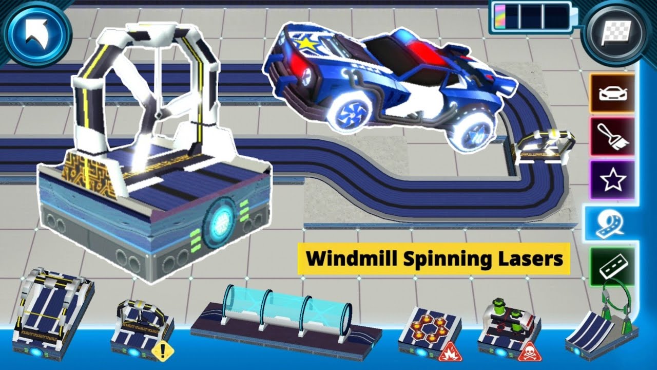 Hot Wheels Unlimited Racecraft - Unlocked Windmill Spinning Lasers Track