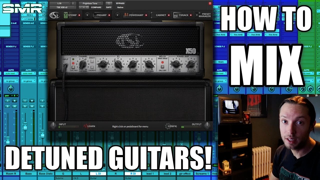 HOW TO MIX DETUNED GUITARS IN YOUR DAW!