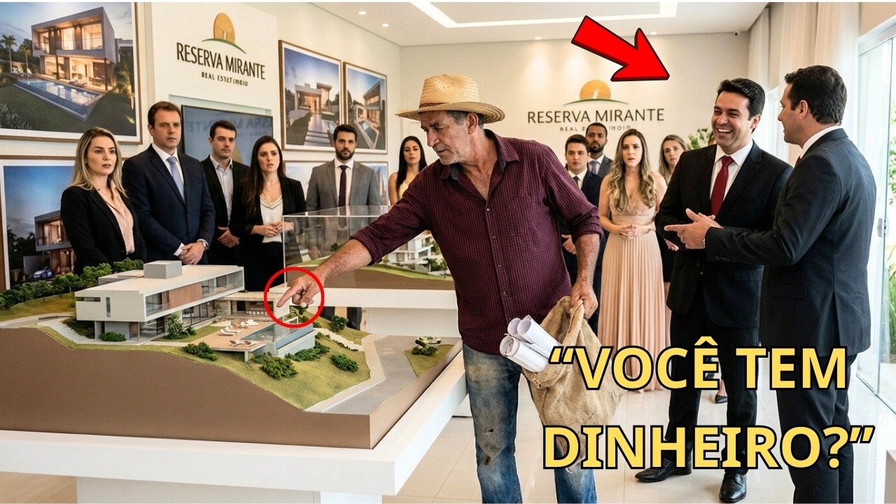 Mandaram o FAZENDEIRO esperar do lado de fora da IMOBILIÁRIA… então ele comprou o MAIOR LOTE à vista