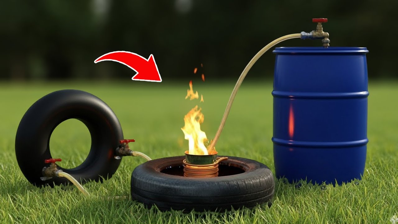 Никогда больше не покупайте газовый баллон. Сделайте свой собственный газ для приготовления пищи до