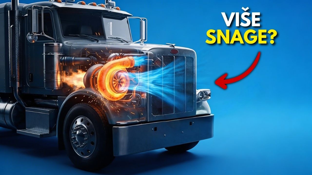 Kako turbo radi u teškom kamionu?