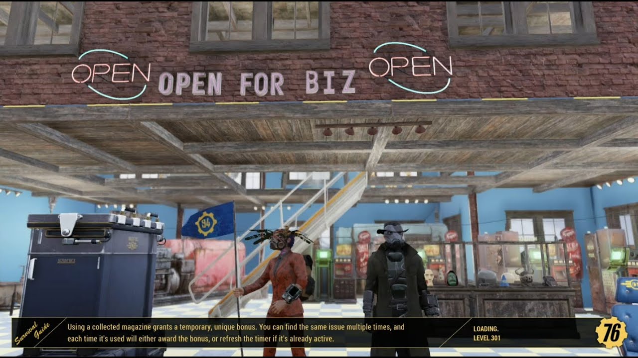 Fallout 76  Turret glitches, Vault 79 gold raid, & nuke on Queen.