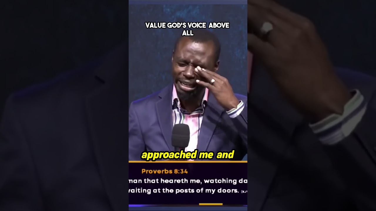 Value God's Voice Above All #apostlegracelubega #motivation #love #inspiration #phaneroo
