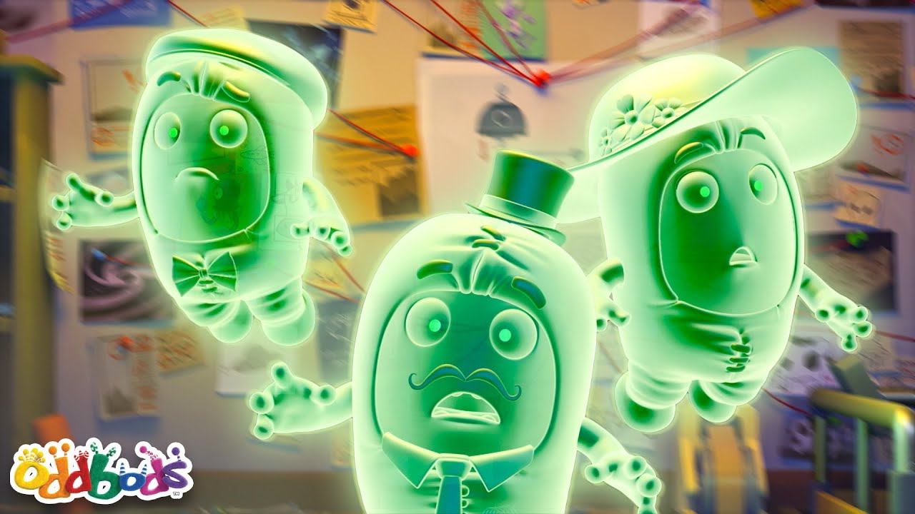 Ain't Afraid of No Ghost | Oddbods | 1 Hour of Full Episodes | Be Brave!