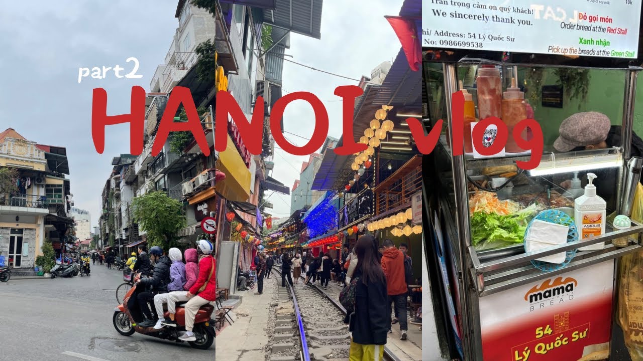 【ベトナム・ハノイ旅行🇻🇳】お財布に優しくて大満足な旅行先✈️可愛いカフェとベトナム名物を楽しむ | 2泊4日大満喫ハノイ旅行part2✨