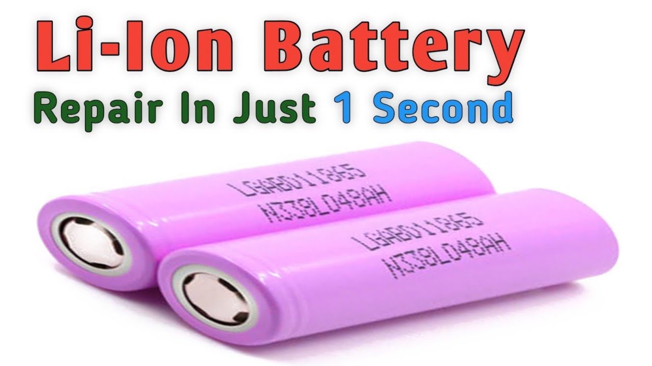 How to Repair Lithium Ion Battery || Dead Li Ion Battery Repair