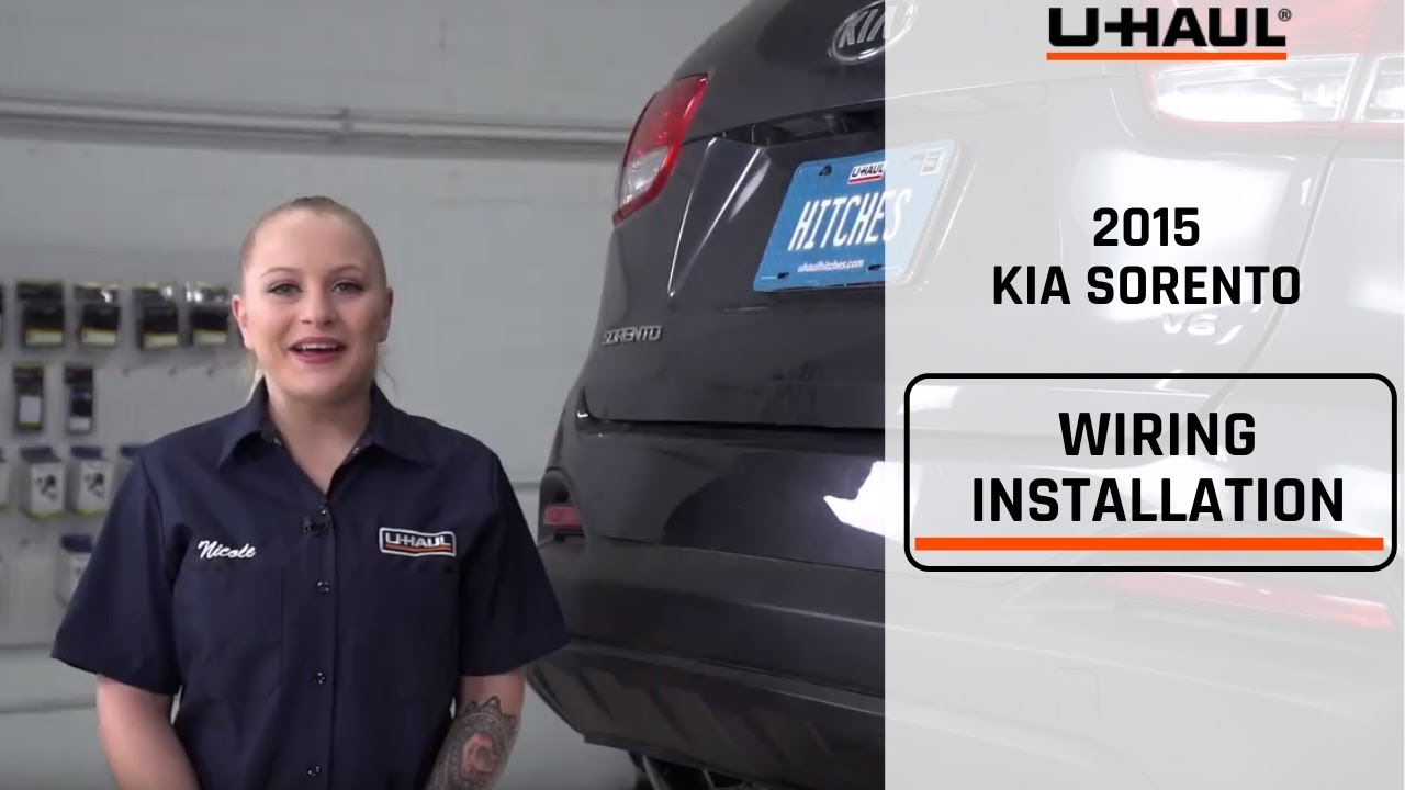 2015 Kia Sorento Trailer Wiring Harness Installation