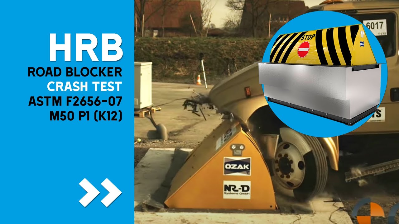 ⚫ 🔵 HRB I Crash Test Road Blocker 🔵 ⚫