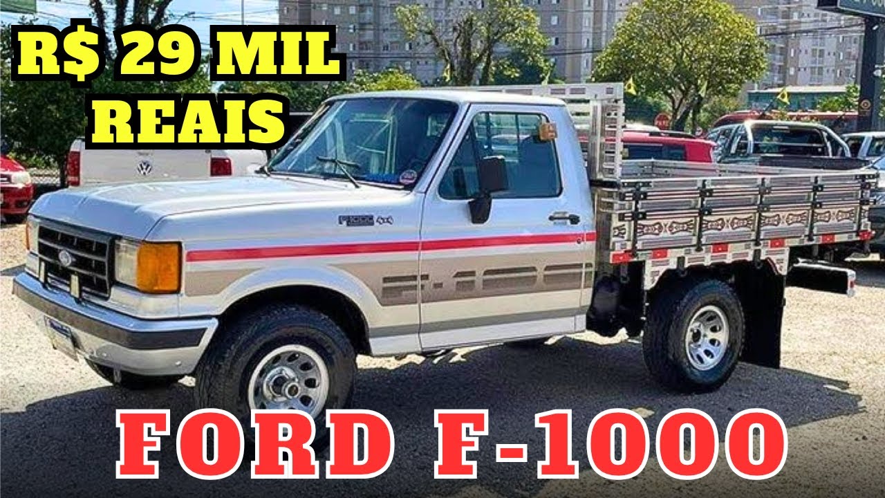 FORD F-1000 À VENDA POR APENAS 29 MIL REAIS