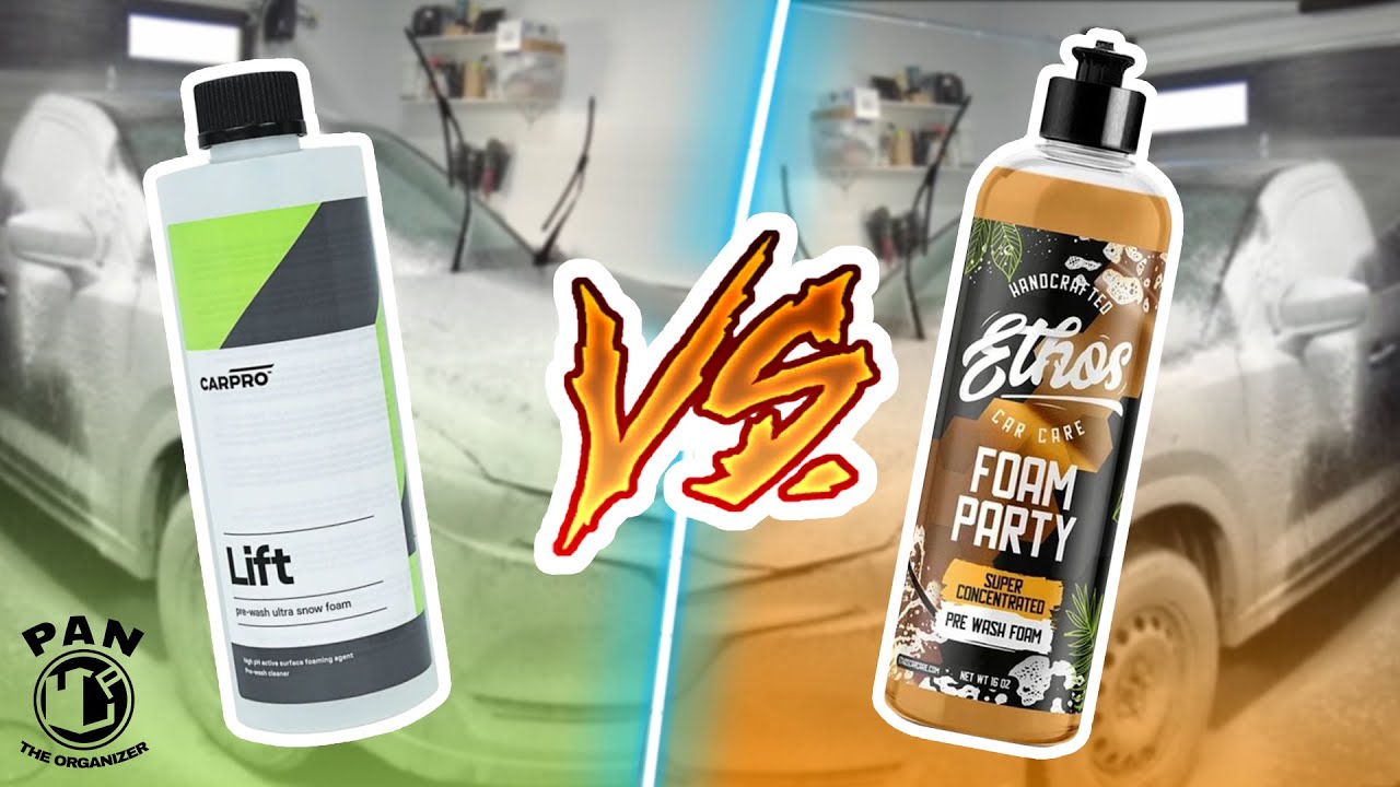 CarPro Lift vs Ethos Foam Party - Battle of snow foams!