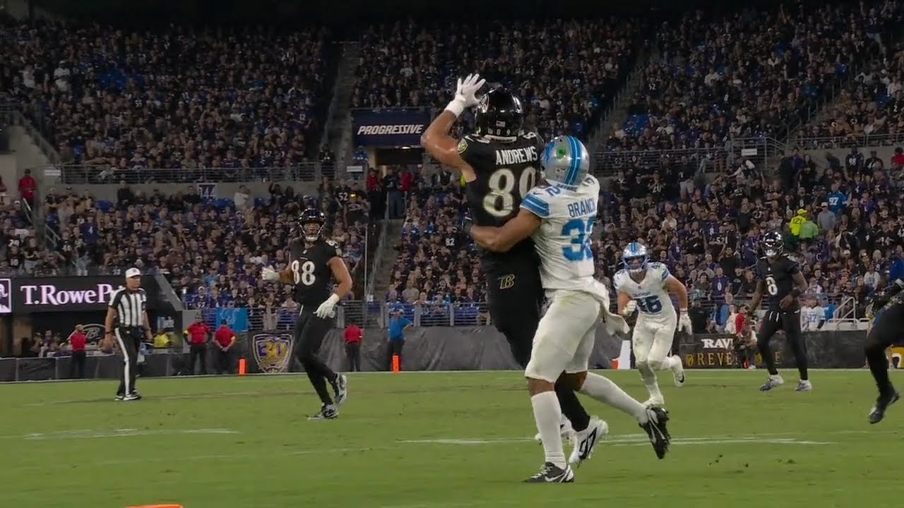 Mark Andrews vs Brian Branch & Kerby Joseph (2025) | TE vs S Matchup
