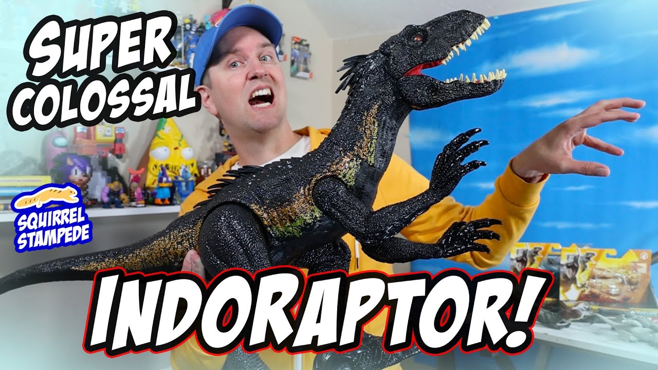 Jurassic World Super Colossal Indoraptor & Dino Trackers Indominus Rex are here to Amaze! Review