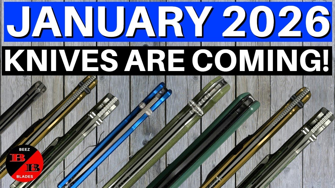 BEST KNIVES OF 2025 - WHAT'S COMING IN 2026! (Plus Kansept Promo Code!)