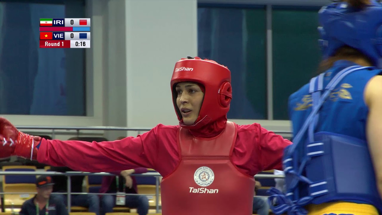 14th WWC - Women's Sanda 52kg Final - Elaheh MANSORYANSAMIROUMI (IRI) vs Luan Thi HOANG (VIE)