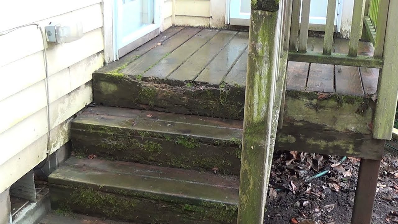 How to Repair and Old Rotten Deck
