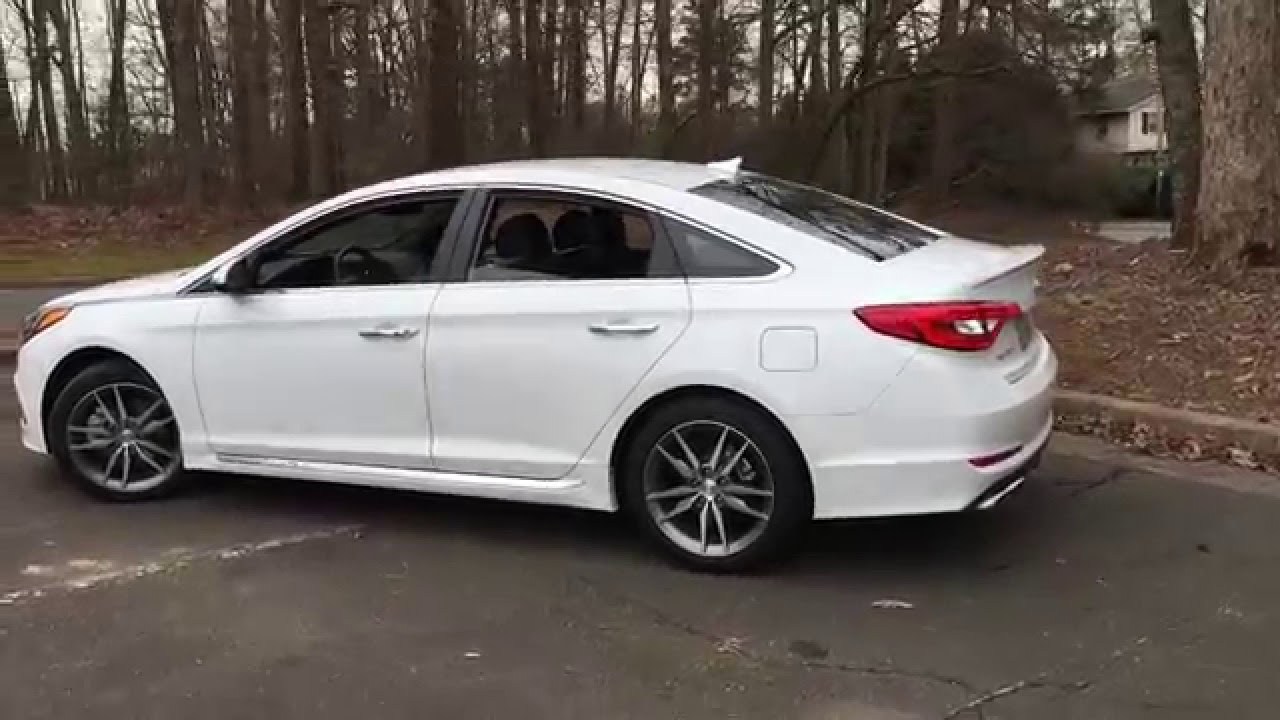 Best Detailed Walkaround 2016 Hyundai Sonata Sport 2.0T