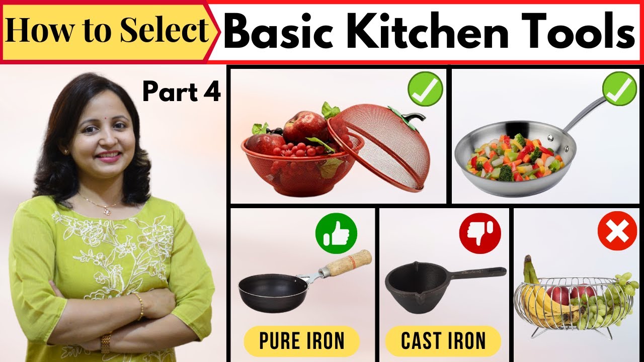 How To Select Basic Kitchen Tools | Smart Kitchen Essentials | Best Kitchen Tools | Urban Rasoi
