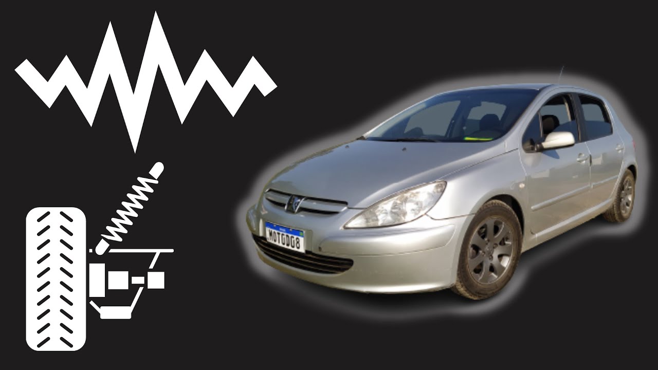 Como tirar barulho na dianteira do peugeot 307.