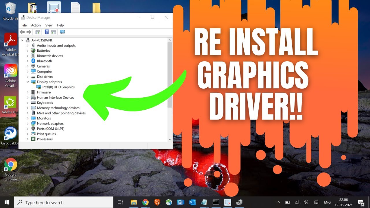 How To Reinstall Graphics Driver Display Driver on Windows (2022)