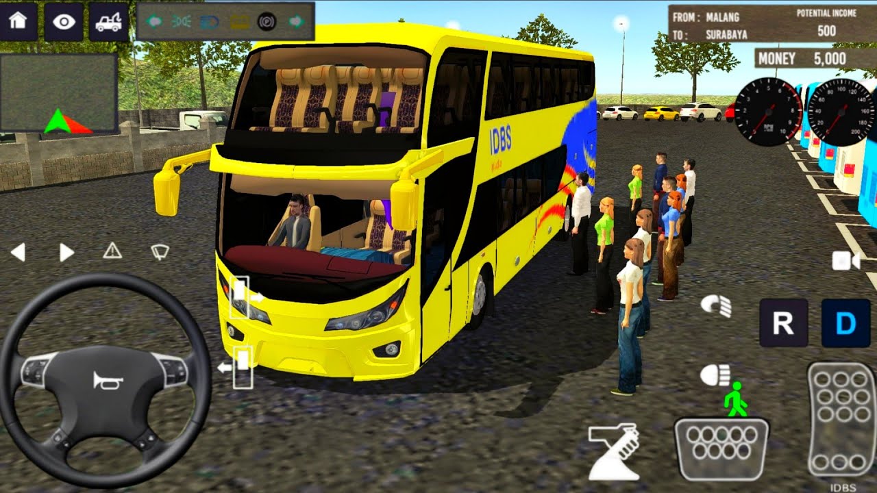 Mini Coach Bus Drive In Public Transport Game - Malaysia Bus Simulator - Android GamePlay