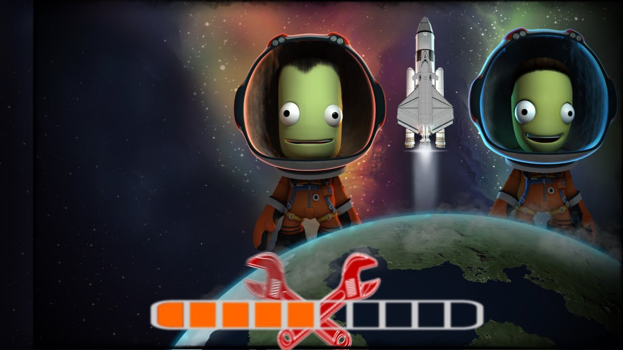 Kerbal Space Program 1.12 / Бесконечная загрузка дополнений (Fix)