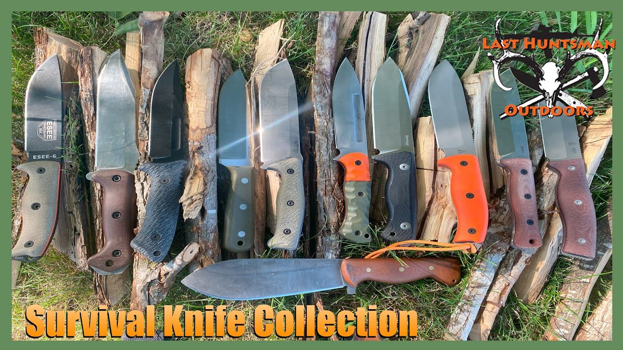 My Survival Knife Collection #knife #knifecollection #survival #blade #collection #review