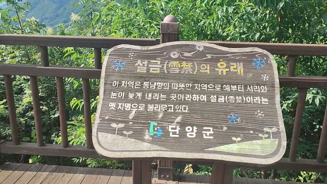 금수산 최단코스100대산(5.3km)