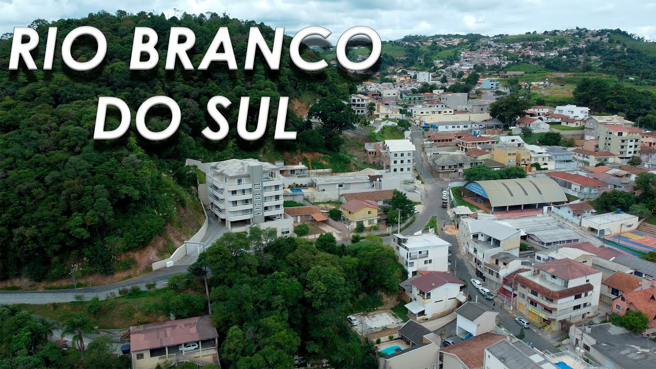 Conheça a cidade de Rio Branco do Sul por drone em 4k