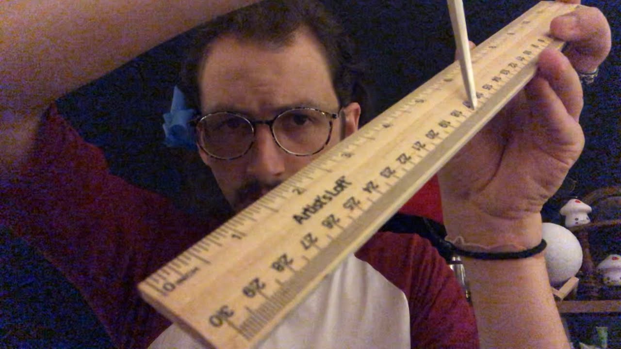 ASMR 2 New & 2 Traditional Ruler Triggers