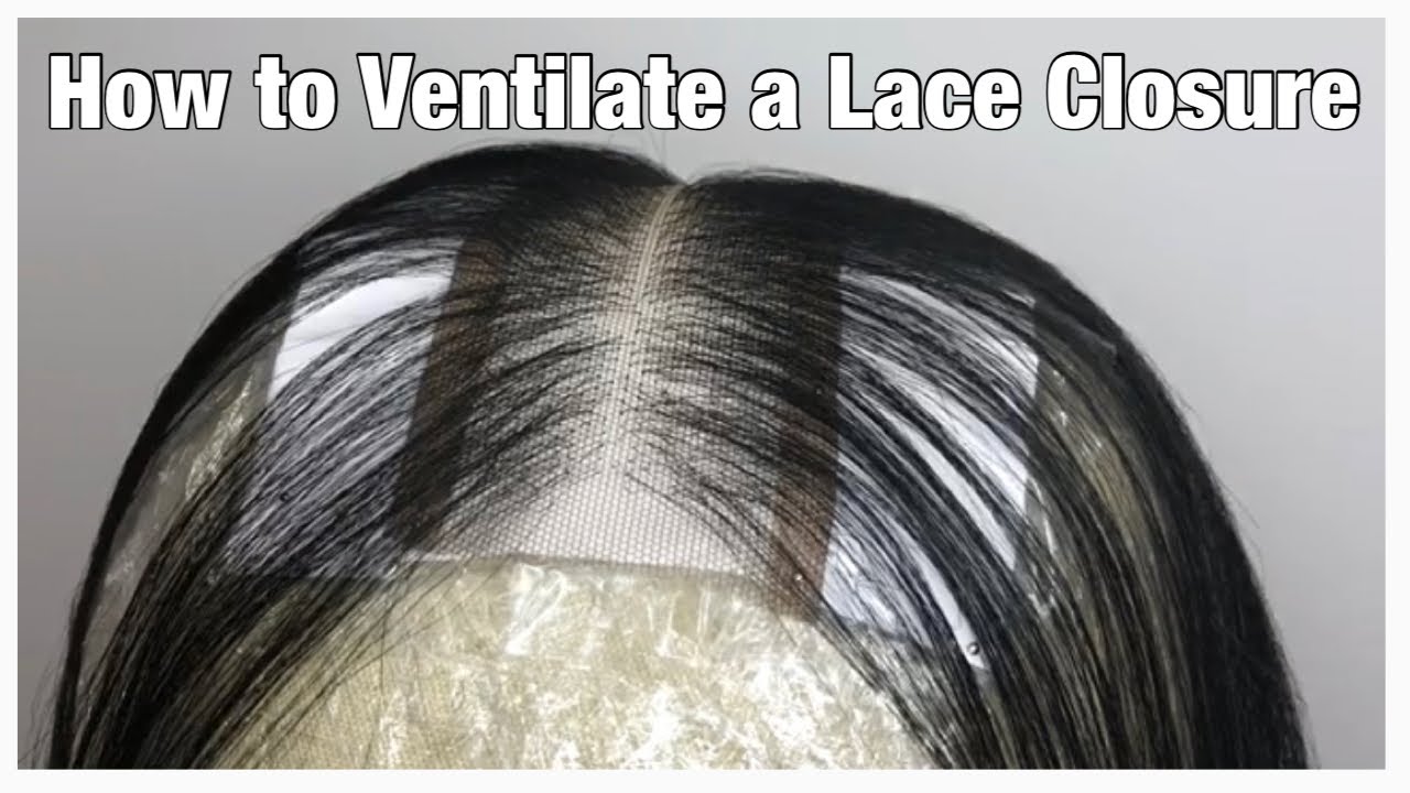 HOW TO VENTILATE A LACE CLOSURE| TIPS & TRICKS| (BEGINNER FRIENDLY)
