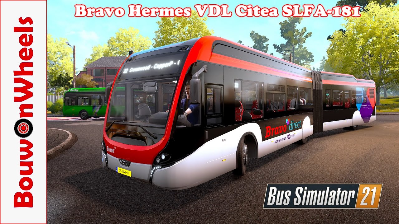 Bus Simulator 21 || Gameplay | Bravo Hermes VDL Citea SLFA-181