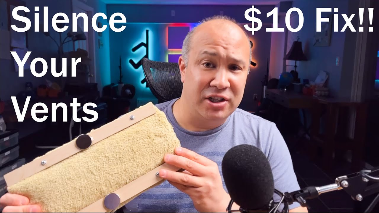 Silence Your Vents With A Vent Acoustic Panel