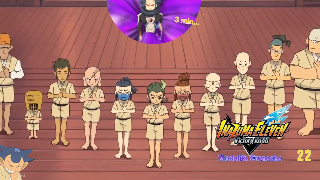 Un praticante del kung fu per battere gli alieni! Inazuma Eleven Victory Road!