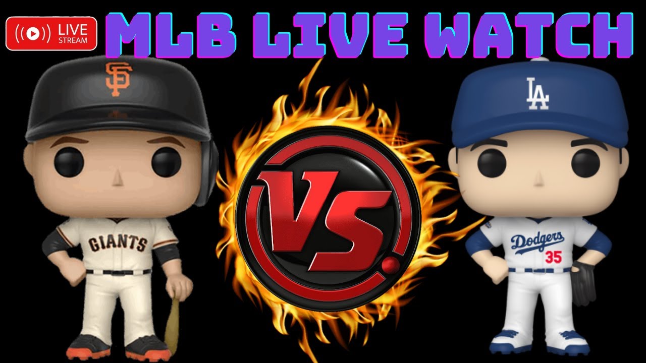 Dodgers VS Giants ⚾LIVE MLB Watch Party ⚾Reaction and Chat Interaction LADvsSF