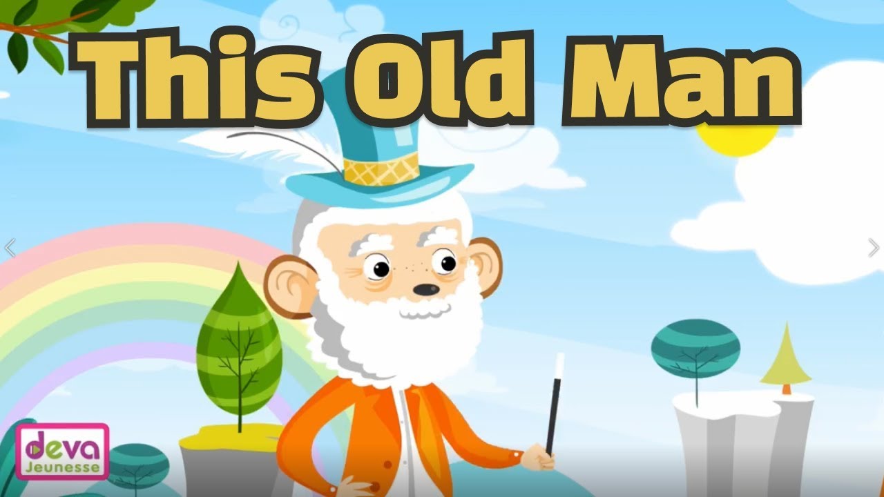 This Old Man He Played One - Comptine en anglais avec paroles pour enfants et bébés