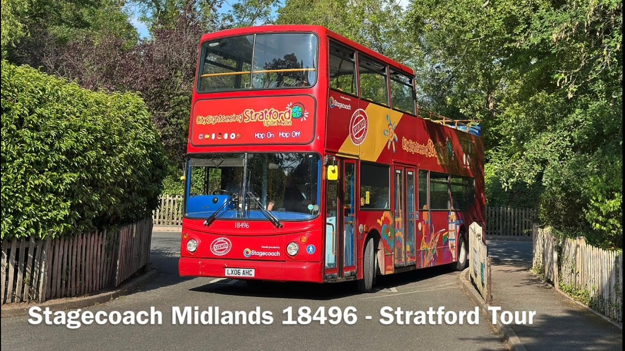 Stagecoach 18496 Dennis Trident (Voith/€3) LX06AHC - 4th Locked Out! 