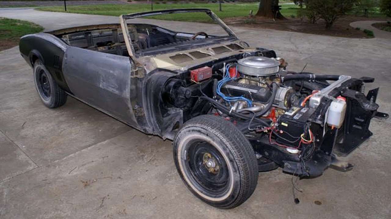 1967 Pontiac Firebird Convertible Body Restoration Project