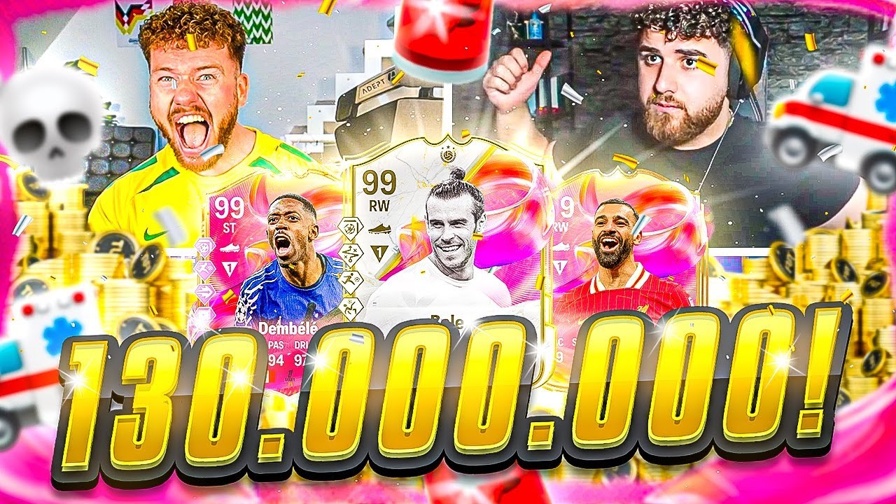 EINER GEHT PLEITE😭💀 130 MIO COINS SBB ESKALIERT MAXIMUM 🚑 FC 25 BATTLE
