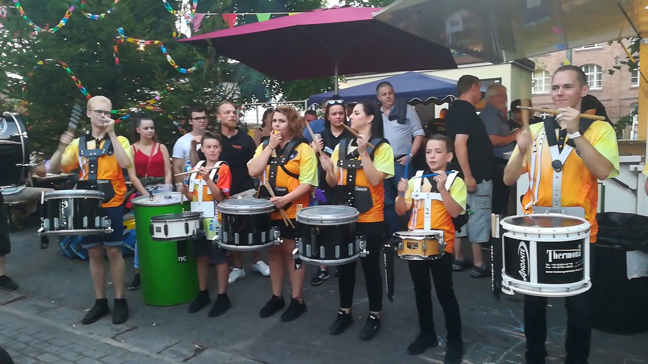 Drumcorps der Stadt Mühlhausen in der KG Mittlere Wanfrieder Straße